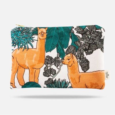Borsa per il trucco in alpaca