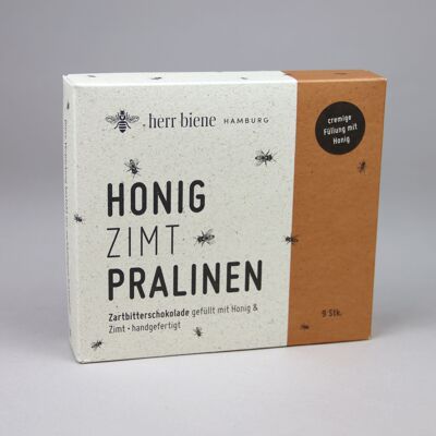 Honigpralinen / Honig Pralinen 9er Zimt