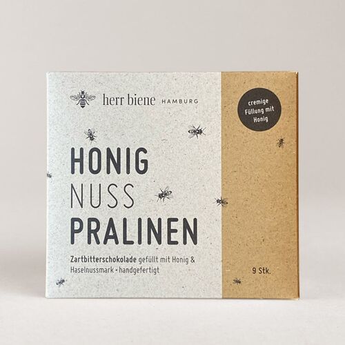 Honigpralinen / Honig Pralinen 9er Nuss
