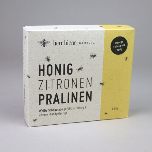 Honigpraline / Honig Pralinen 9er Zitrone