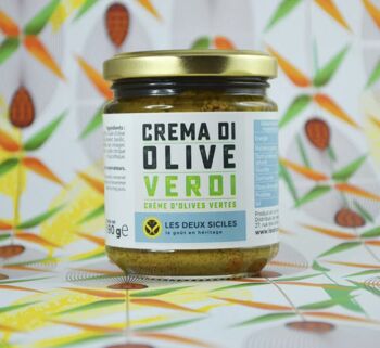 Crème d'olives vertes