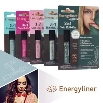 Energyliner Harmony / roll-on de massage 3 en 1 / 10ml / vegan / avec brochure utilisateur détaillée 7
