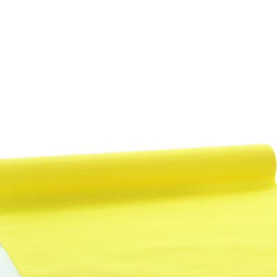 Einweg Tischläufer Gelb aus Linclass® Airlaid 40 cm x 4,80 m, 1 Stück