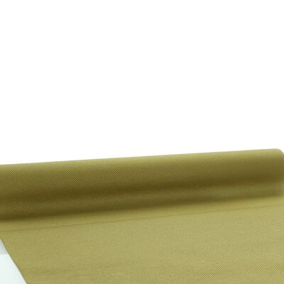 Disposable table runner gold made of Linclass® Airlaid 40 cm x 4.80 m, 1 piece
