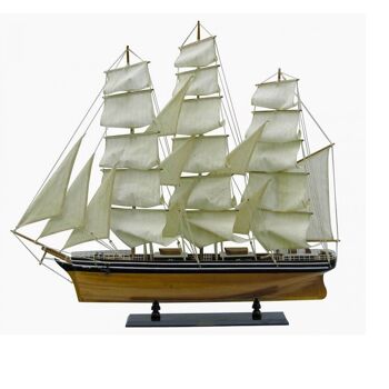 Maquette de yacht célèbre en bois Cutty Sark