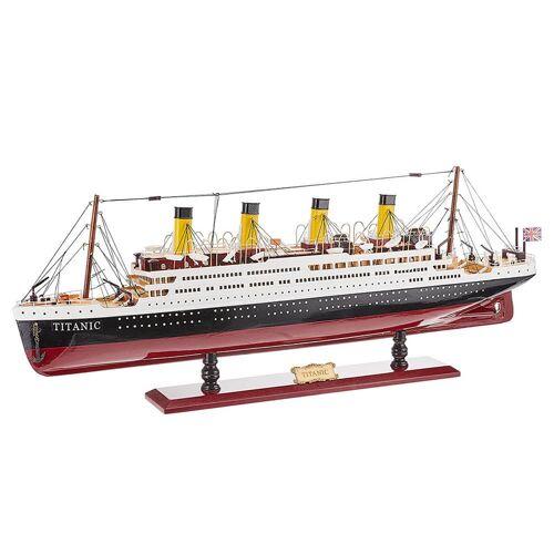 Wooden Titanic RMS Ship Model Assembled