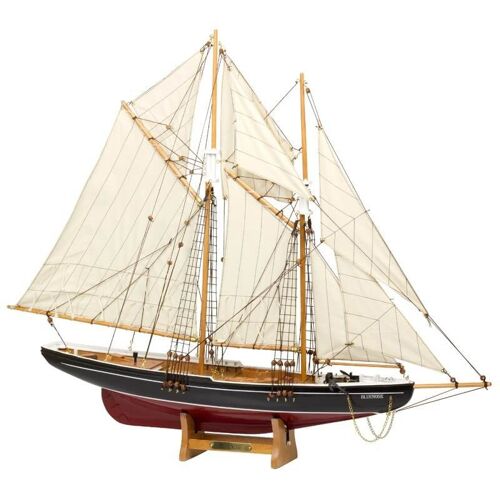 Bluenose Wooden Sailing Yacht Ship Model