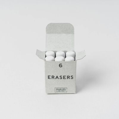 Erasers - Rubber Erasers for Ferrule Pencil Extender