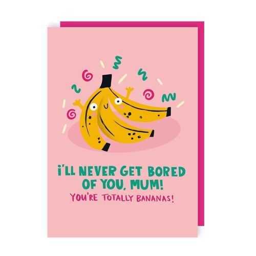 Bored Mother's Day Card pack of 6