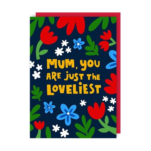 Loveliest Mother's Day Card pack of 6