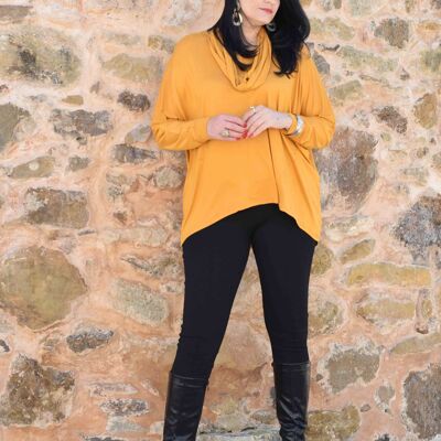 Maglione/Maglione taglie forti Catia - da L a 7XL (giallo)