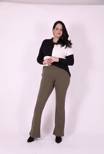 Pantalon grande taille Raquel - L à 6XL (vert militaire) 1