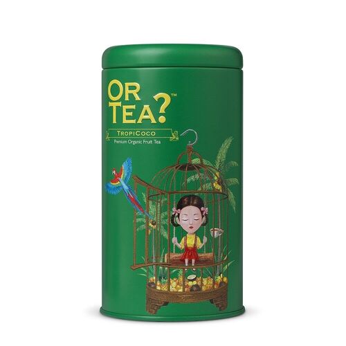 Tropicoco canister- Premium Tropical Fruit Maté Tea - 100g