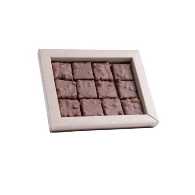 Scatola di pietre di praline vecchio stile - 36 cioccolatini
