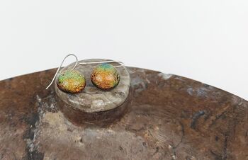 Crochets d'oreilles "Feu intense" 2