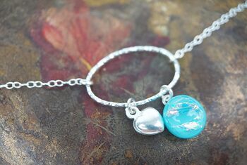 Bracelet pampilles "Soleil sur la mer" 1