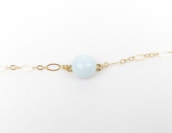 Bracelet "Souffle bleu" 1