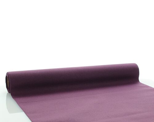 Einweg Tischläufer Pflaume aus Linclass® Airlaid 40 cm x 4,80 m, 1 Stück