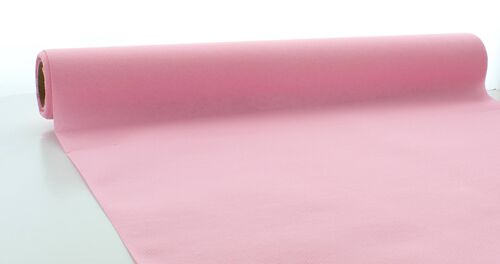 Einweg Tischläufer Rosa aus Linclass® Airlaid 40 cm x 4,80 m, 1 Stück