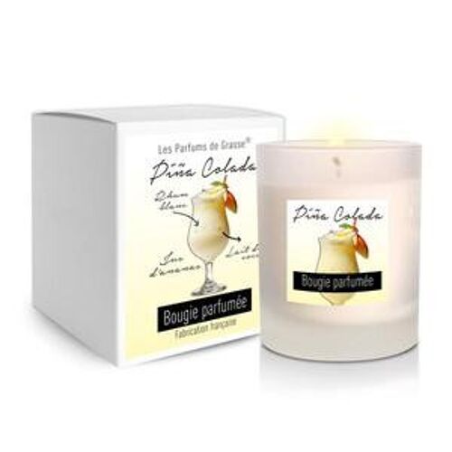 Cocktail - bougie parfumée 180 g. PINA COLADA (180 g)