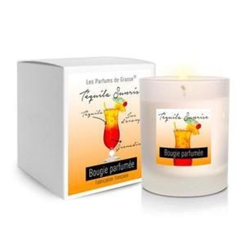 Cocktail - bougie parfumée 180 g. TEQUILA SUNRISE (180 g)