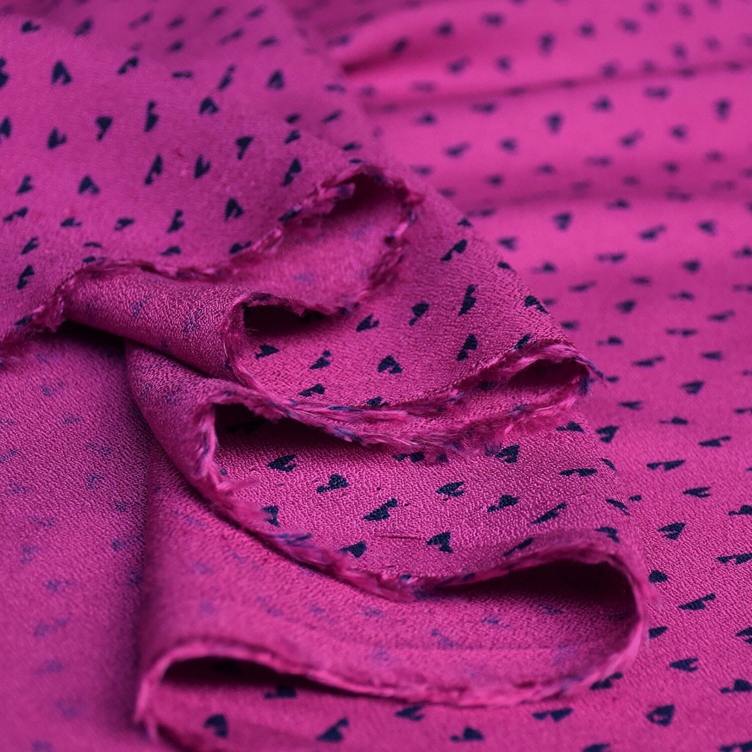 Tessuto crepe di viscosa - Debbie aster