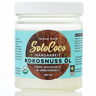 Olio di cocco biologico SoloCoco