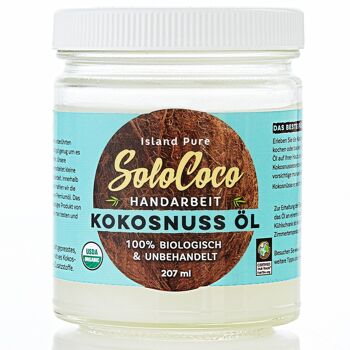 Huile de noix de coco biologique SoloCoco 1