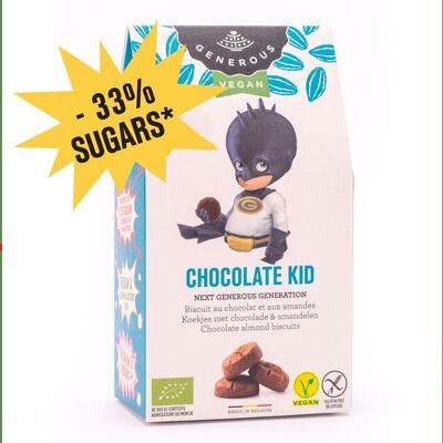 Chocolate Kid 100g – Kekse aus Schokolade und Mandeln
