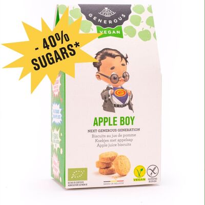 Apple boy 100g - Biscotti al succo di mela