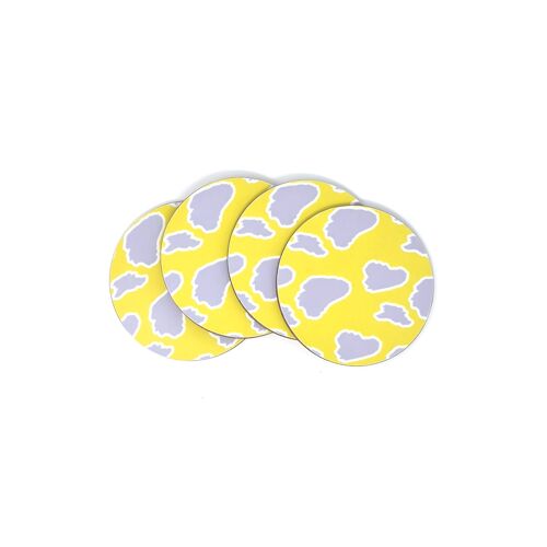 Animal Palm Coasters / Yellow Mix