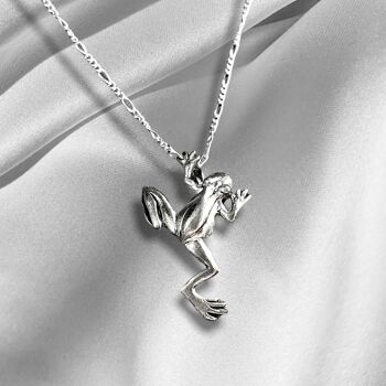 Chaîne grenouille en argent sterling 925 - K925-63 1