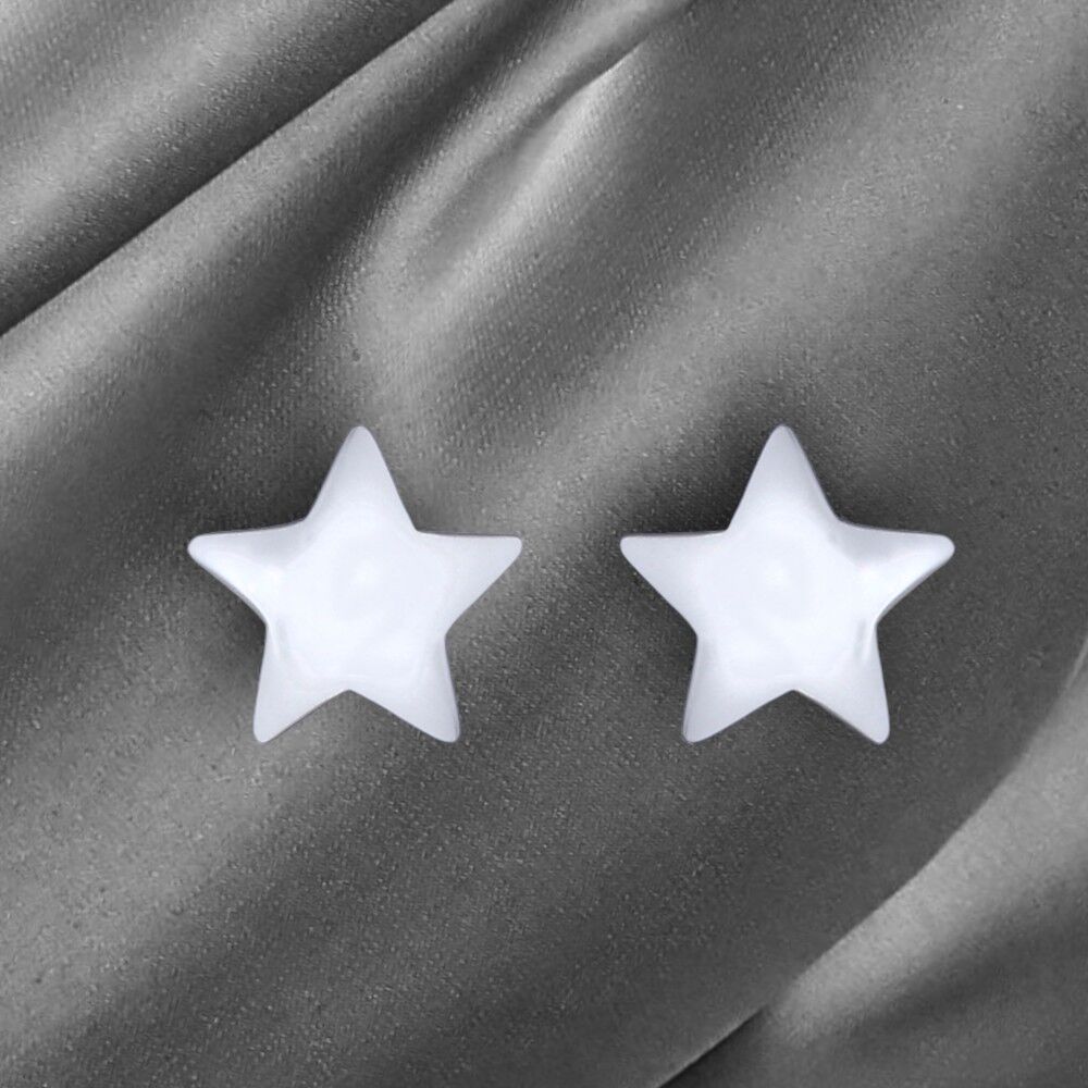 Pendientes Mini de Plata de Ley 925 "ESTRELLAS" (OHR925-81)