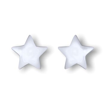 Mini clous d'oreilles en argent sterling 925 "STARS" (OHR925-81) 5