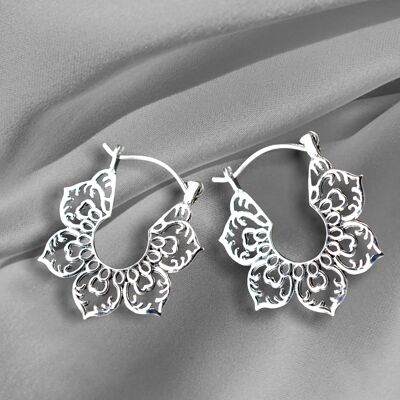 925 silver earrings KARMA III - OHR925-130