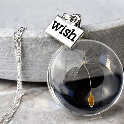 925 sterling silver necklace "Make a wish" - K925-23