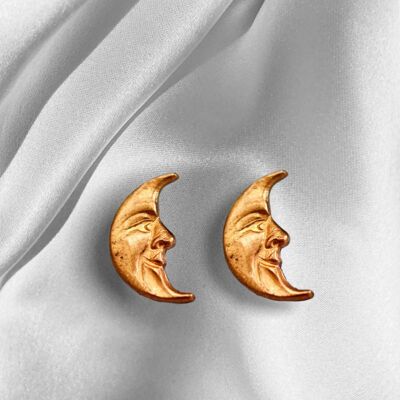 Original 70s MOON ear studs - VINOHR-45