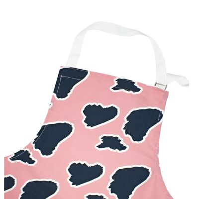 Animal Palm Apron / Pink Mix