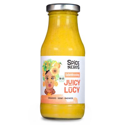 Juicy Lucy ,Bio Orangen-Dressing mit Ingwer und Senf