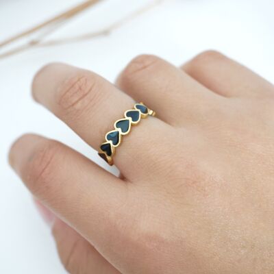 HEART Ring - Black