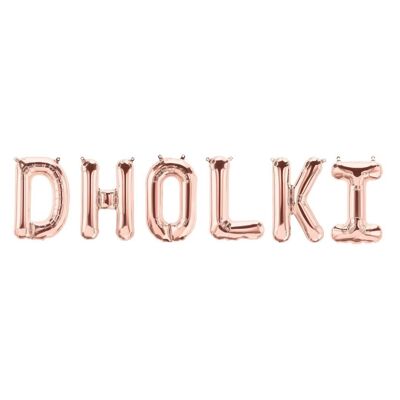 Palloncini foil Dholki