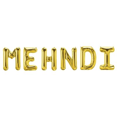 Palloncini Foil Mehndi - Oro