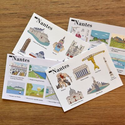Nantes postcards