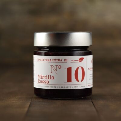 Confiture extra canneberge N°10