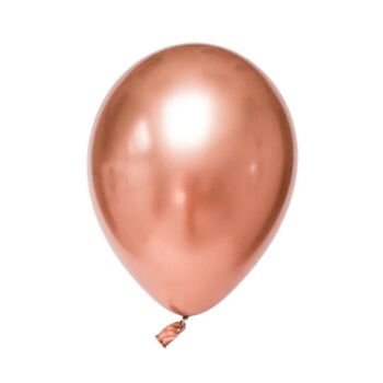 Ballons Métalliques (10pk) - Or Rose 2
