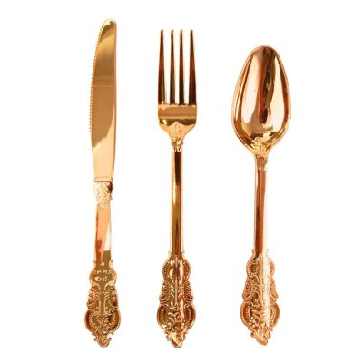 Party Cutlery - Rose Gold