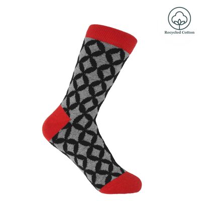 Chaussettes Femme Mosaic - Noir