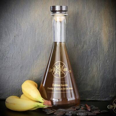Cognac Limited edition Banana flambéed with rum, Tonka bean