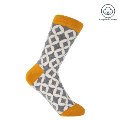 Calcetines Mujer Mosaic - Gris