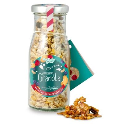 Hágalo usted mismo granola en una botella